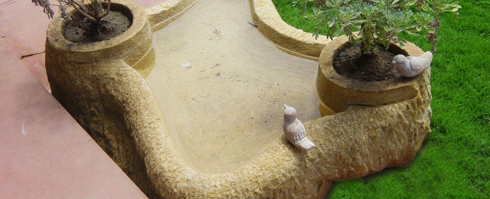 Natural Stone Bird Bath for Garden Manufacturer